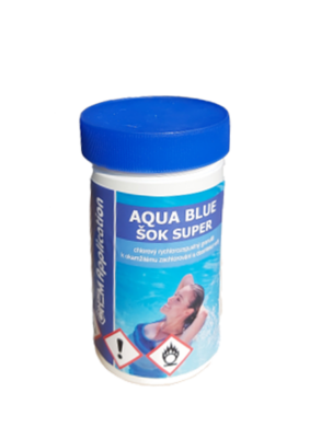 Aqua Blue ŠOK Super prostředek k rychlému zachlorování bazénové vody 1 kg  (AB-0010)