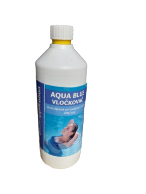 Aqua Blue vločkovač tekutý prostředek k vyvločkování nečistot bazénové vody 1 l  (AB-0022)