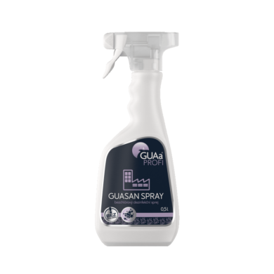 GUAa Profi GUASAN SPRAY bezchlórový dezinf. spray 0,5l  (CGU-0041)