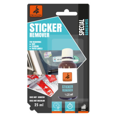 DRAGON Stickers Remover 25 ml odstraňovač nálepek  (DZN025_BL_INT1)