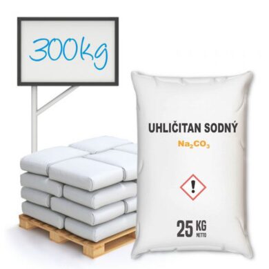 Uhličitan sodný, kalcinovaná soda 300 kg  (KC-00022)