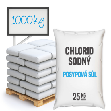 Posypová sůl - chlorid sodný, distripark 1000 kg  (KOS-00010)