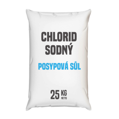 Posypová sůl - chlorid sodný, distripark 25 kg  (KOS-00012)