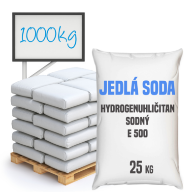 Jedlá soda bez protispékací látky, E500 (ii) 1000 kg  (SO-0009)